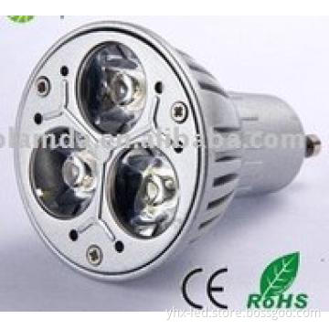 2012 high bright 3*1W GU10 led spotlight